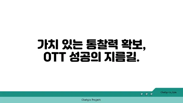 OTT 사용자 데이터 분석| 가치 있는 통찰력 확보 전략 | OTT, 데이터 분석, 사용자 행동, 마케팅 전략