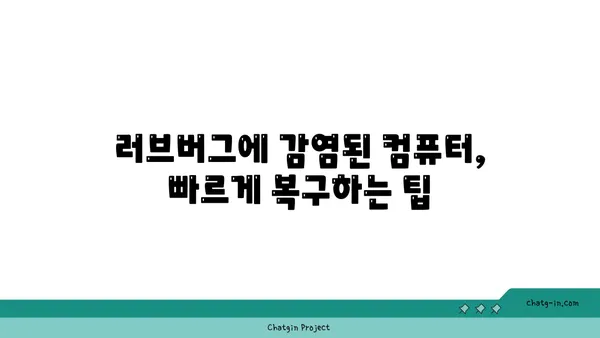 러브버그로부터 벗어나는 5가지 방법 | 러브버그 제거, 러브버그 해결, 컴퓨터 바이러스