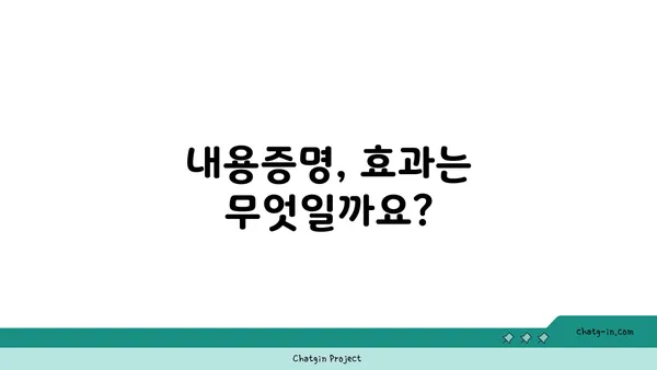 내용증명 활용의 정석| 문제 발생 전에 미리 준비하세요! | 내용증명, 활용법, 효과, 작성 가이드