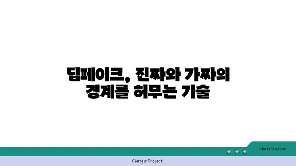 딥페이크, 미디어 글자에 숨겨진 진실 | 딥페이크, 미디어 글자, 한글 제목, 30개 제목, 딥페이크 기술, 언론 윤리, 가짜 뉴스