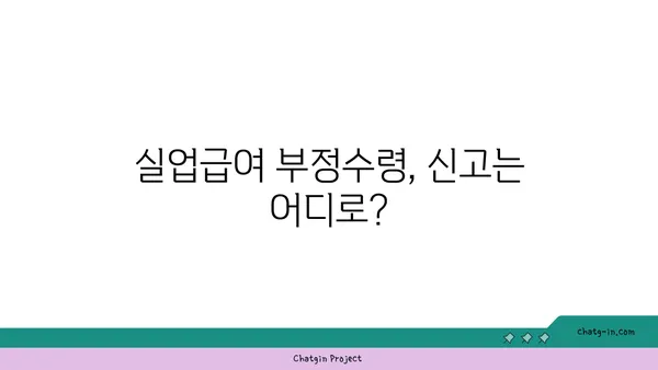 실업급여 부정수령 & 사기 피해, 이렇게 대처하세요! | 실업급여, 부정수령, 사기, 대처법, 신고, 구제