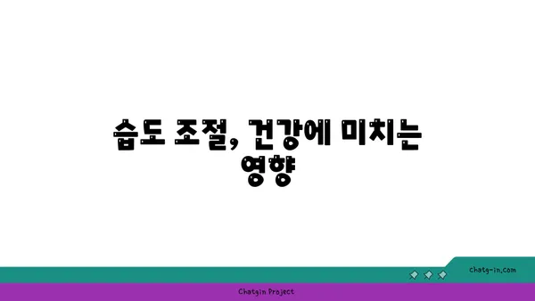 인간의 쾌적함을 위한 습도의 과학| 최적의 상대 습도 찾기 | 쾌적한 실내 환경, 습도 조절, 건강, 습도계