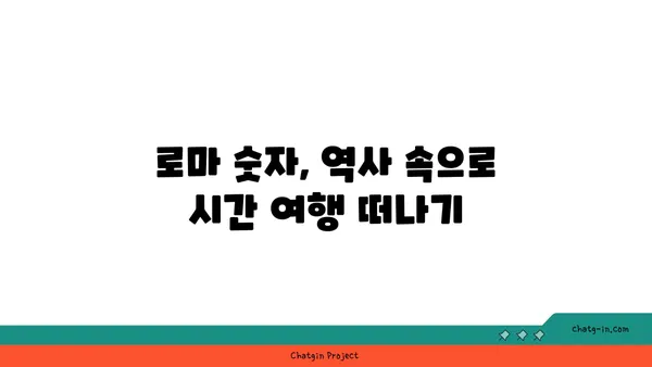 로마 숫자 완벽 정복| 이해, 변환, 활용 가이드 | 로마 숫자 표, 로마 숫자 변환, 로마 숫자 활용법