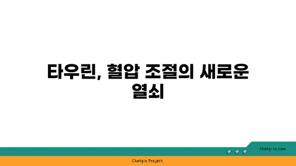 타우린이 혈압을 낮추는 데 도움이 되는 이유| 건강 관리를 위한 새로운 접근 방식 | 타우린, 혈압, 건강, 영양, 건강 관리