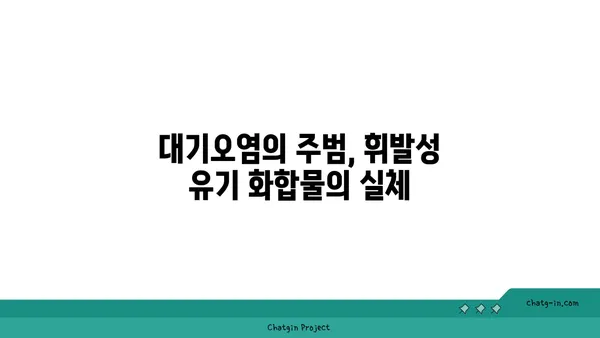 열대야 속 숨 막히는 공기, 휘발성 유기 화합물의 위험 | 대기오염, 건강, VOCs