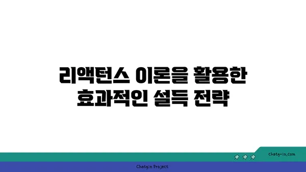 리액턴스 이론| 설득 전략의 심리적 메커니즘 | 심리학, 설득, 저항, 행동변화