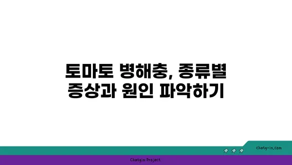 토마토 병충해 완벽 가이드| 흔한 질병과 해충, 그리고 관리 방법 | 토마토 재배, 병해충 방제, 건강한 토마토