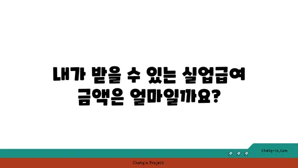 실업급여 지급 기간 & 금액 계산 방법| 상세 가이드 | 실업급여, 계산, 지급 기간, 신청