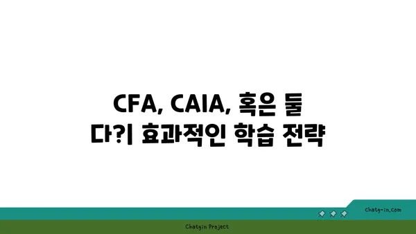 CFA vs CAIA| 톱 금융 전문가를 위한 선택 가이드 | 금융 자격증, 투자 전문가, CFA, CAIA 비교