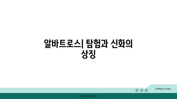 알바트로스, 탐험과 신화의 상징 | 알바트로스, 새, 바다, 전설, 의미, 상징, 탐험, 신화