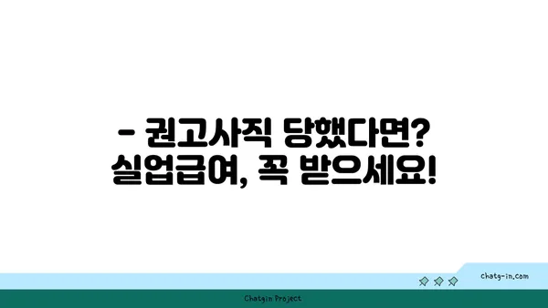 권고사직, 희망을 잃지 마세요! 실업급여 받는 방법 총정리 | 권고사직, 실업급여, 실업급여 신청, 실업급여 자격, 실업급여 금액