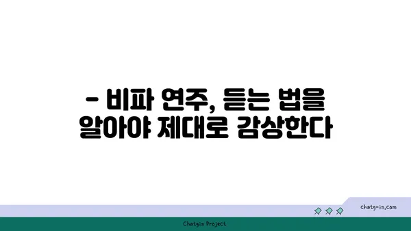 비파 감상 가이드| 걸작 이해를 위한 핵심 포인트 | 비파, 전통 음악, 음악 감상, 명곡 분석