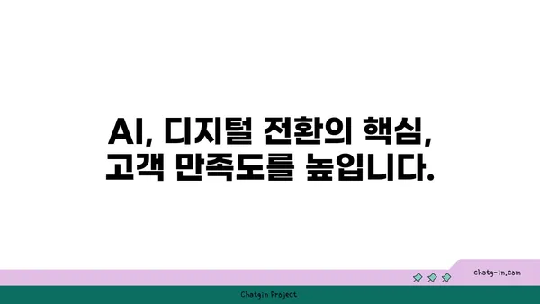 인공지능으로 고객 경험 혁신하기| 5가지 실질적인 활용 전략 | AI, 고객 만족, 디지털 전환