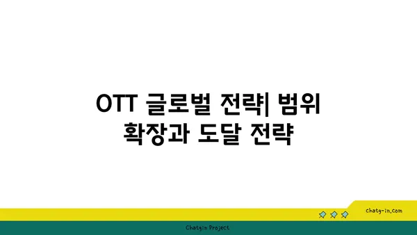 OTT의 글로벌 전략| 국제적 범위 확장과 도달 전략 | 글로벌 시장, OTT 플랫폼, 콘텐츠 전략