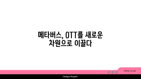 OTT의 미래를 혁신하는 기술 진보| 5가지 핵심 트렌드 | OTT, 기술, 미래, 혁신, 트렌드