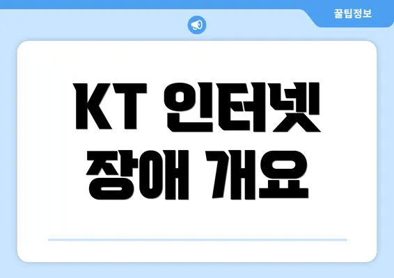 KT 인터넷 장애 개요