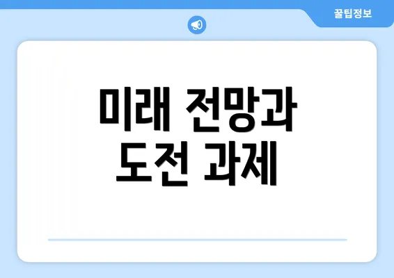 미래 전망과 도전 과제