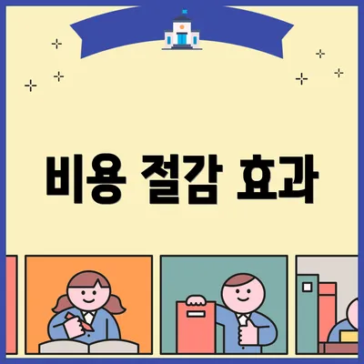비용 절감 효과