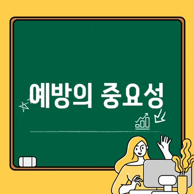예방의 중요성