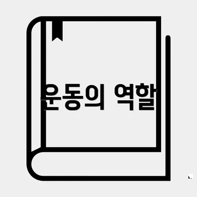운동의 역할