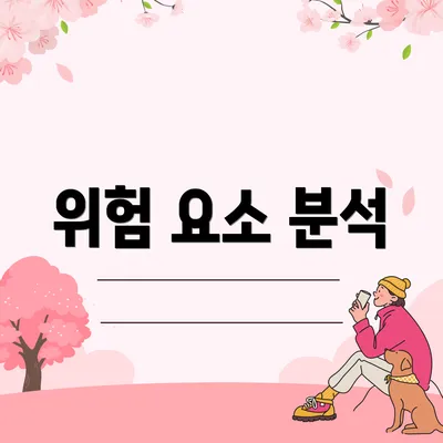위험 요소 분석