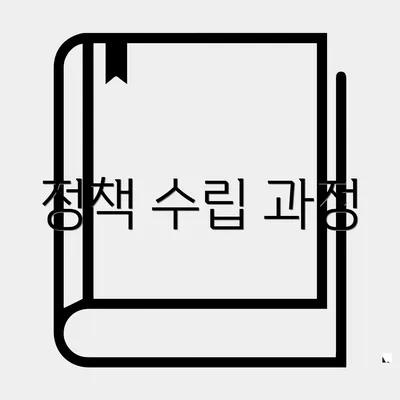정책 수립 과정