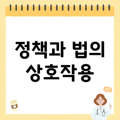 정책과 법의 상호작용