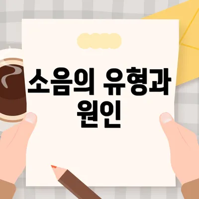 소음의 유형과 원인