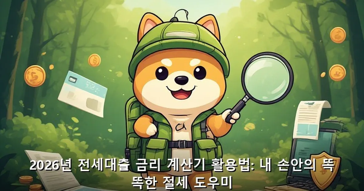 전세대출 금리 계산기 - didckswh.co.kr 캐릭터