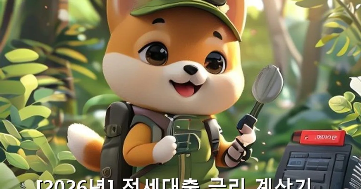 전세대출 금리 계산기 - didckswh.co.kr 캐릭터