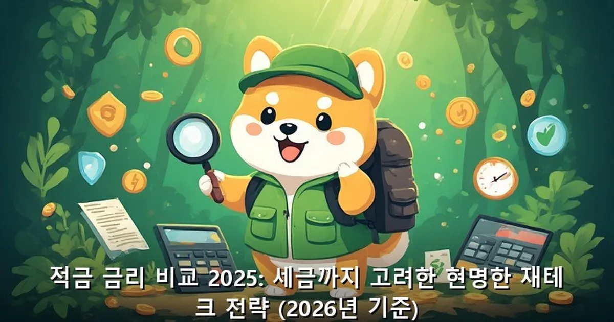 적금 금리 비교 2025 - didckswh.co.kr 캐릭터