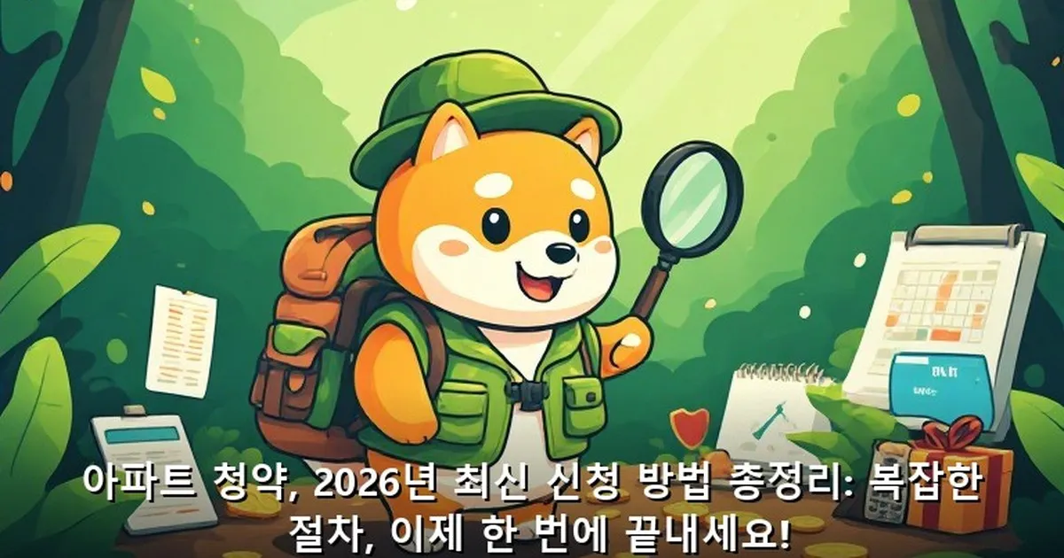 아파트 청약 신청 방법 - didckswh.co.kr 캐릭터