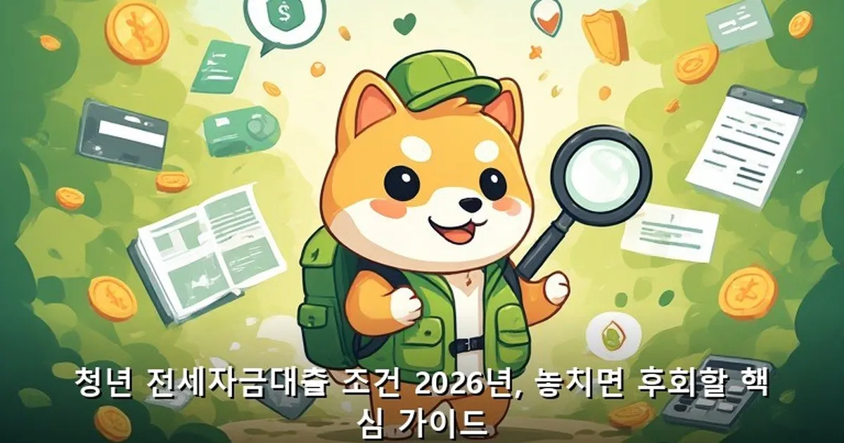 청년 전세자금대출 조건 - didckswh.co.kr 캐릭터