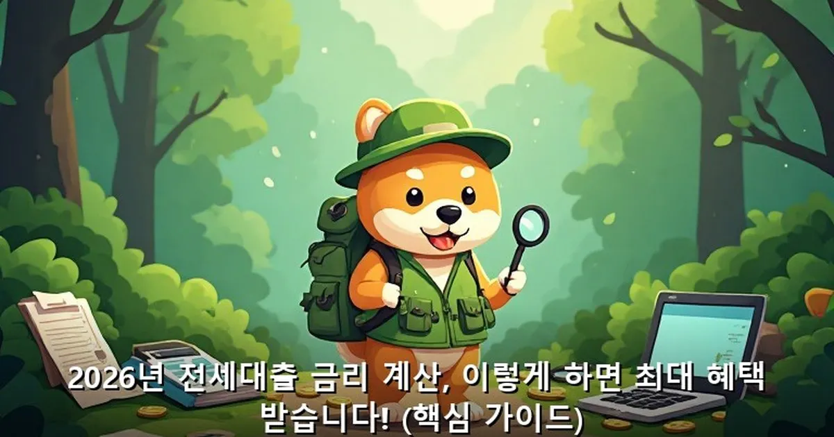 전세대출 금리 계산 - didckswh.co.kr 캐릭터
