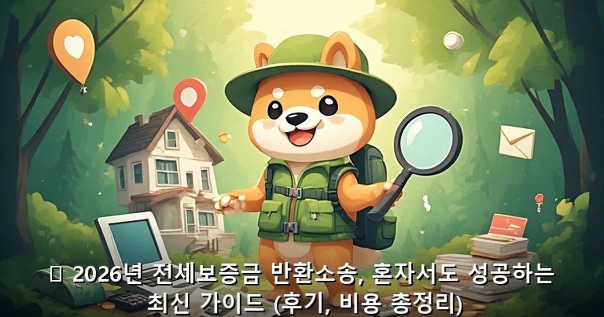 전세보증금 반환소송 후기 - didckswh.co.kr 캐릭터